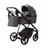 Carucior 3 in 1 Delta Adamex Deluxe Grey TK812 cu scoica testata ADAC