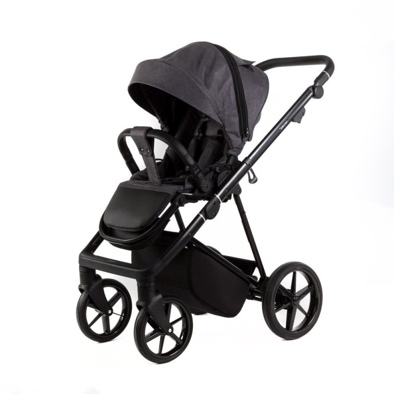 Carucior 3 in 1 Delta Adamex Deluxe Grey TK812 cu scoica testata ADAC