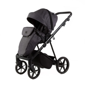 Carucior 3 in 1 Delta Adamex Deluxe Grey TK812 cu scoica testata ADAC