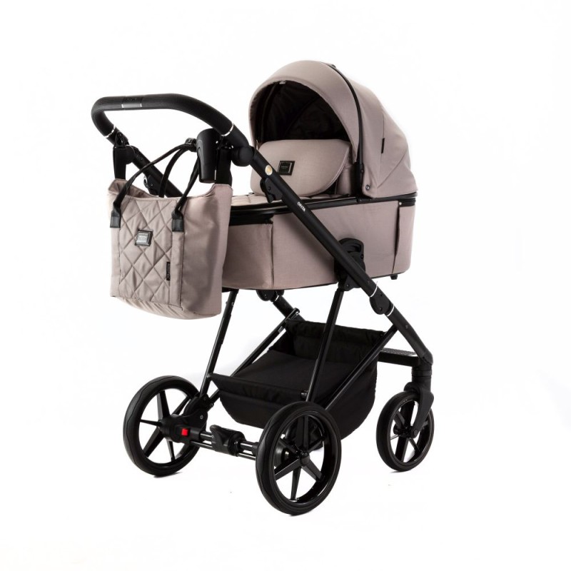 Carucior 3 in 1 Delta Adamex Beige TK111 cu scoica testata ADAC
