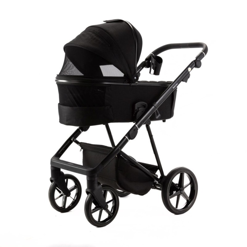 Carucior 3 in 1 Delta Adamex Black TK53 cu scoica testata ADAC