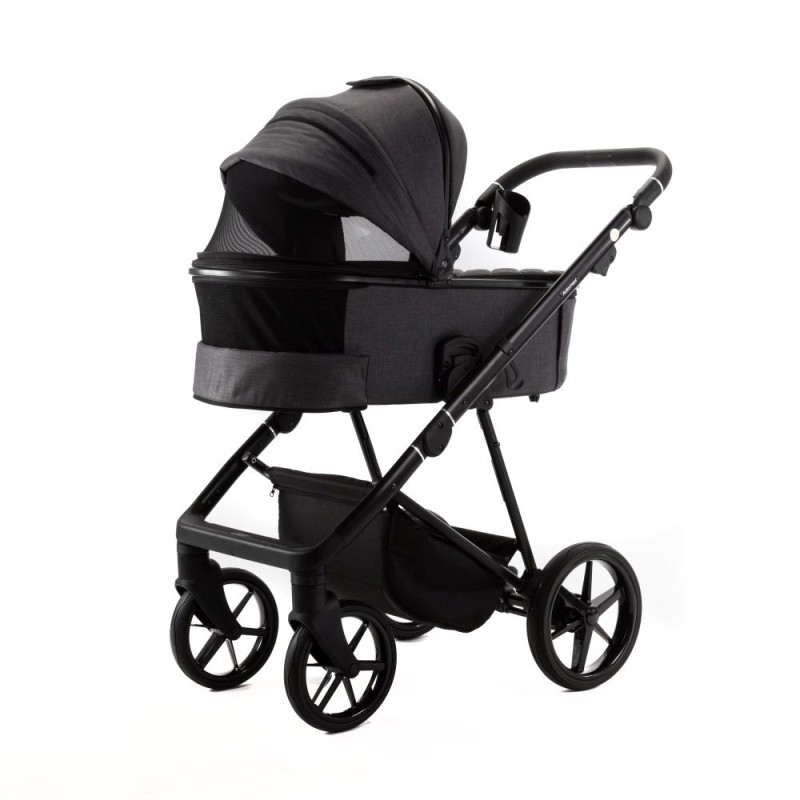 Carucior 3 in 1 Delta Adamex Grey TK66 cu scoica testata ADAC