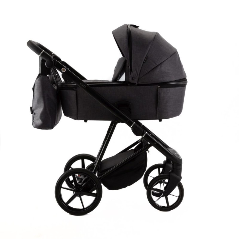 Carucior 3 in 1 Delta Adamex Grey TK66 cu scoica testata ADAC