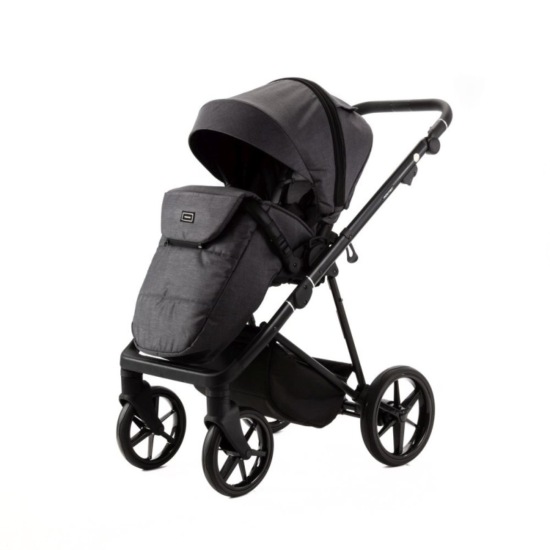 Carucior 3 in 1 Delta Adamex Grey TK66 cu scoica testata ADAC