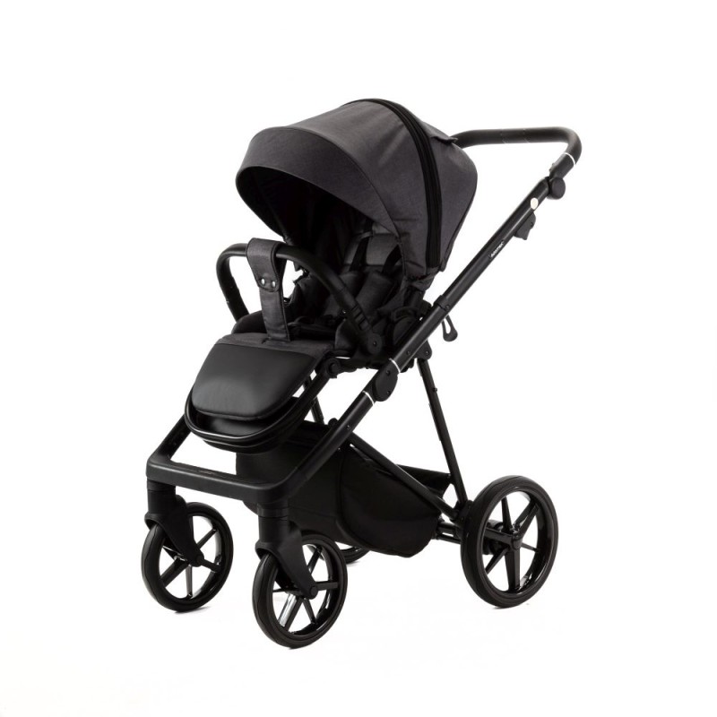 Carucior 3 in 1 Delta Adamex Grey TK66 cu scoica testata ADAC