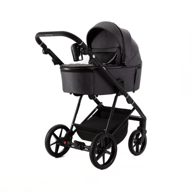 Carucior 3 in 1 Delta Adamex Grey TK66 cu scoica testata ADAC