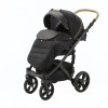 Carucior 4 in 1 ENCORE 2 Adamex Black X85 cu scoica testata ADAC si baza isofix