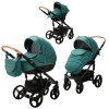 Carucior 3 in 1 ENCORE 2 Adamex Green Art EN1 cu scoica testata ADAC