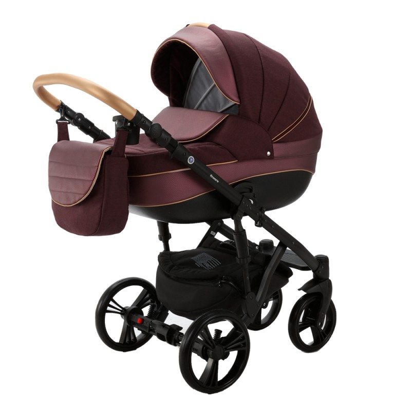 Carucior 3 in 1 ENCORE 2 Adamex Dark Cherry EN2