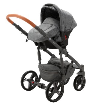 Carucior copii 3 in 1 Adamex Encore 2 Grey Lover X5