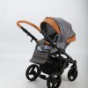 Carucior copii 3in 1 Adamex Encore Cookie Grey X23