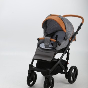 Carucior copii 3in 1 Adamex Encore Cookie Grey X23