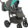 CARUCIOR COPII 3 IN 1 ADAMEX ENCORE GREY TURQUOISE X11