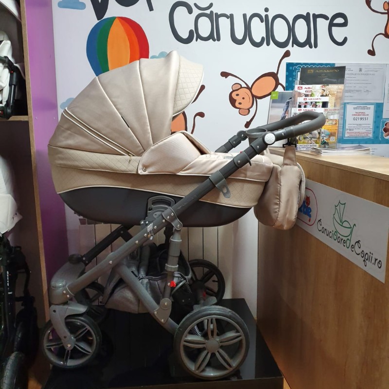 Carucior copii 3 in 1 Encore 2 Adamex Beige X19