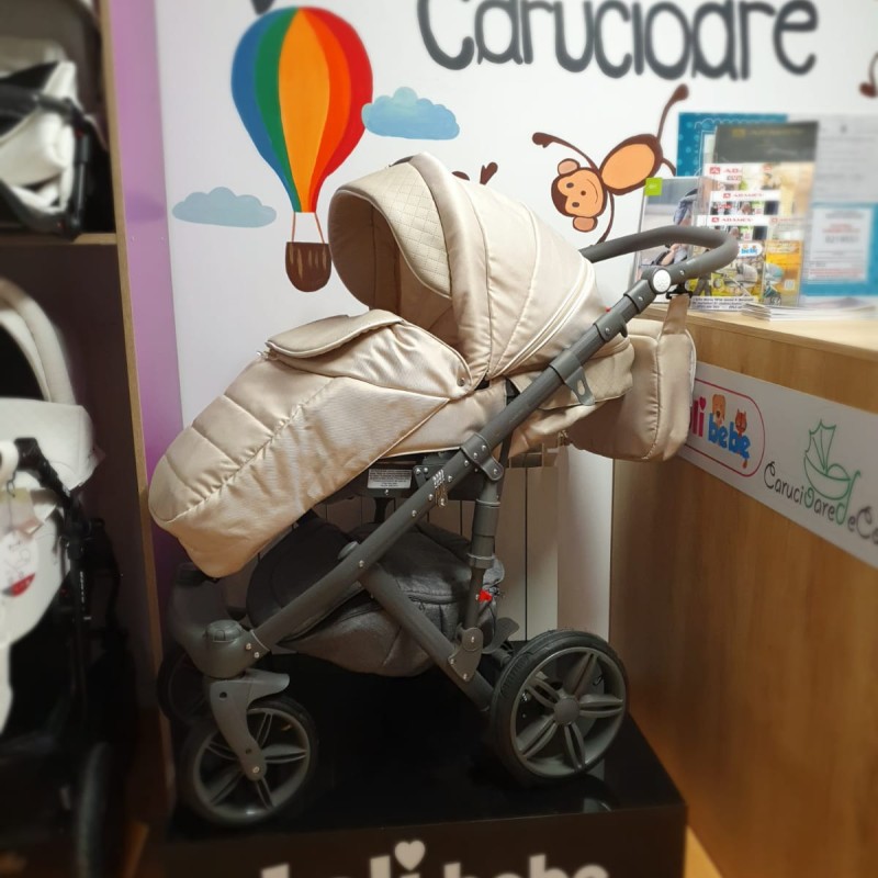 Carucior copii 3 in 1 Encore 2 Adamex Beige X19