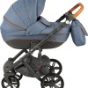 Carucior copii 3 in 1 Adamex Encore 2 Denim Sense X2