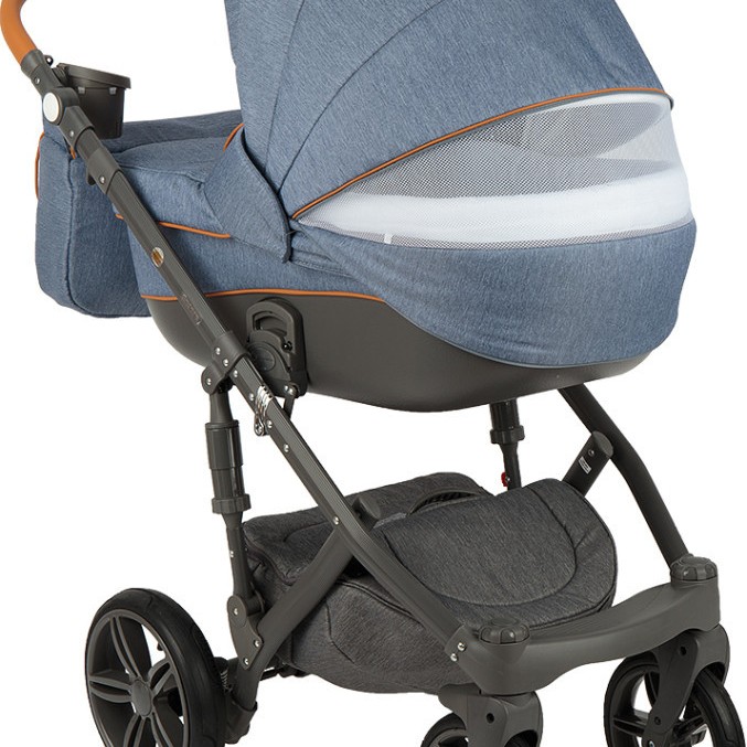 Carucior copii 3 in 1 Adamex Encore 2 Denim Sense X2