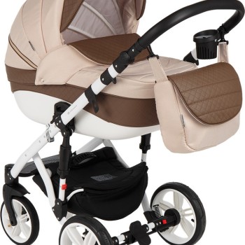 Carucior copii 3in 1 Adamex Encore Brown Skills X21
