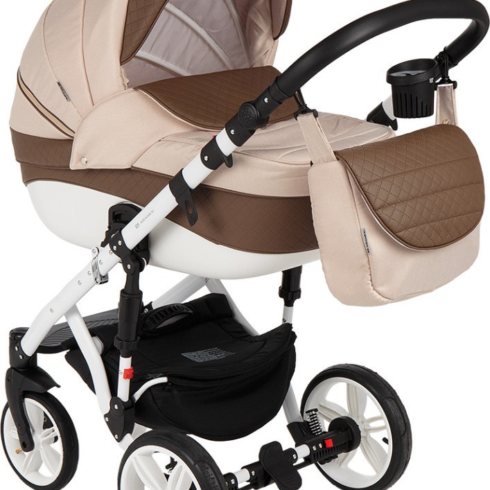 Carucior copii 3in 1 Adamex Encore Brown Skills X21