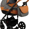 Carucior copii 3in 1 Adamex Encore Cookie Grey X23
