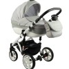 Carucior copii 3 in 1 Adamex Encore 2 Light Grey X7