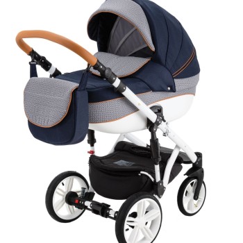 Carucior copii 3 in 1 Encore Adamex Navy X9