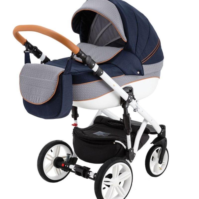 Carucior copii 3 in 1 Encore Adamex Navy X9