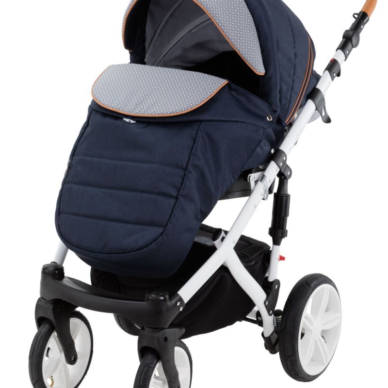 Carucior copii 3 in 1 Encore Adamex Navy X9