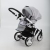 Carucior copii 3 in 1 Adamex Encore 2 Light Grey X7