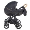 Carucior 4 in 1 ENCORE 2 Adamex Black X85 cu scoica testata ADAC si baza isofix