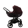 Carucior copii 3 in 1 Hybryd Adamex Aubergine V6