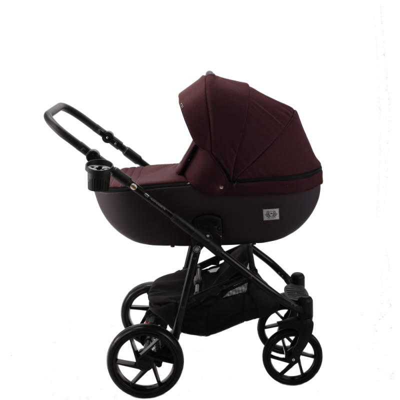 Carucior copii 3 in 1 Hybryd Adamex Aubergine V6
