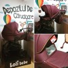 Carucior copii 3 in 1 Hybryd Adamex Aubergine V6