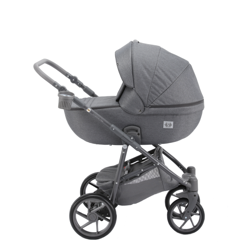 Carucior copii 3 in 1 Hybryd Adamex Grey Q2