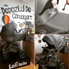 Carucior copii 3 in 1 Hybryd Adamex Grey Q2