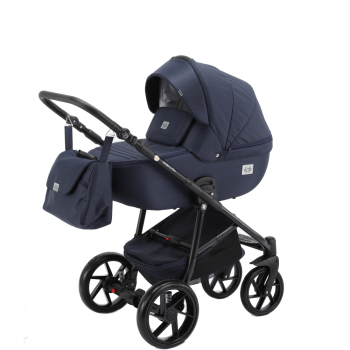 Carucior copii 3 in 1 Hybryd Adamex Blue Navy Q5