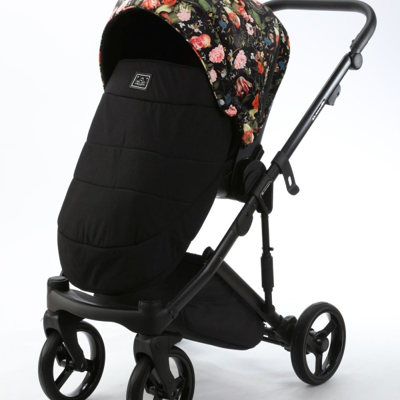 Carucior 3 in 1 Lumi Air Adamex Black Flowers FL1