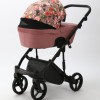 Carucior 3 in 1 Lumi Air Adamex Bordo Flowers FL2