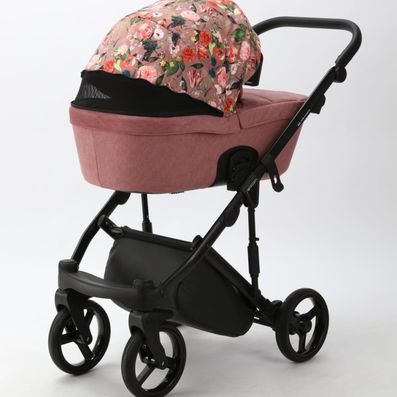 Carucior 3 in 1 Lumi Air Adamex Bordo Flowers FL2