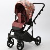 Carucior 3 in 1 Lumi Air Adamex Bordo Flowers FL2