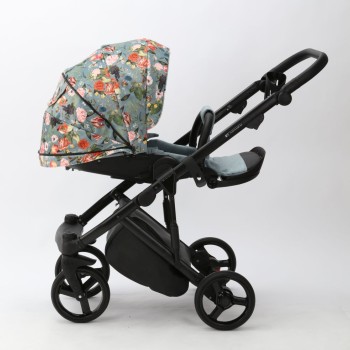 Carucior 3 in 1 Lumi Air Adamex Blue Flowers FL4