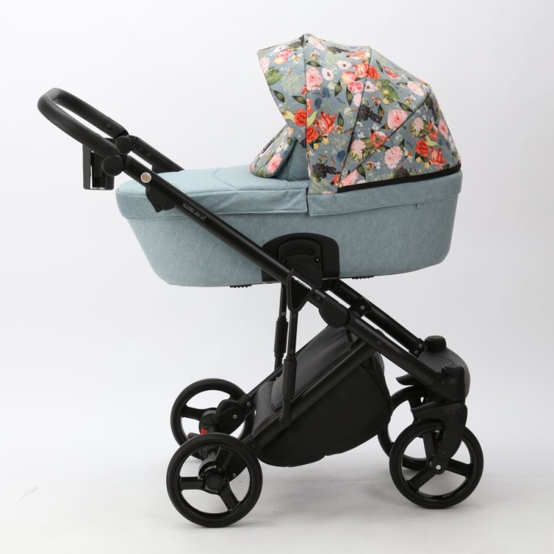 Carucior 3 in 1 Lumi Air Adamex Blue Flowers FL4