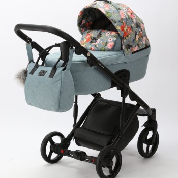 Carucior 3 in 1 Lumi Air Adamex Blue Flowers FL4