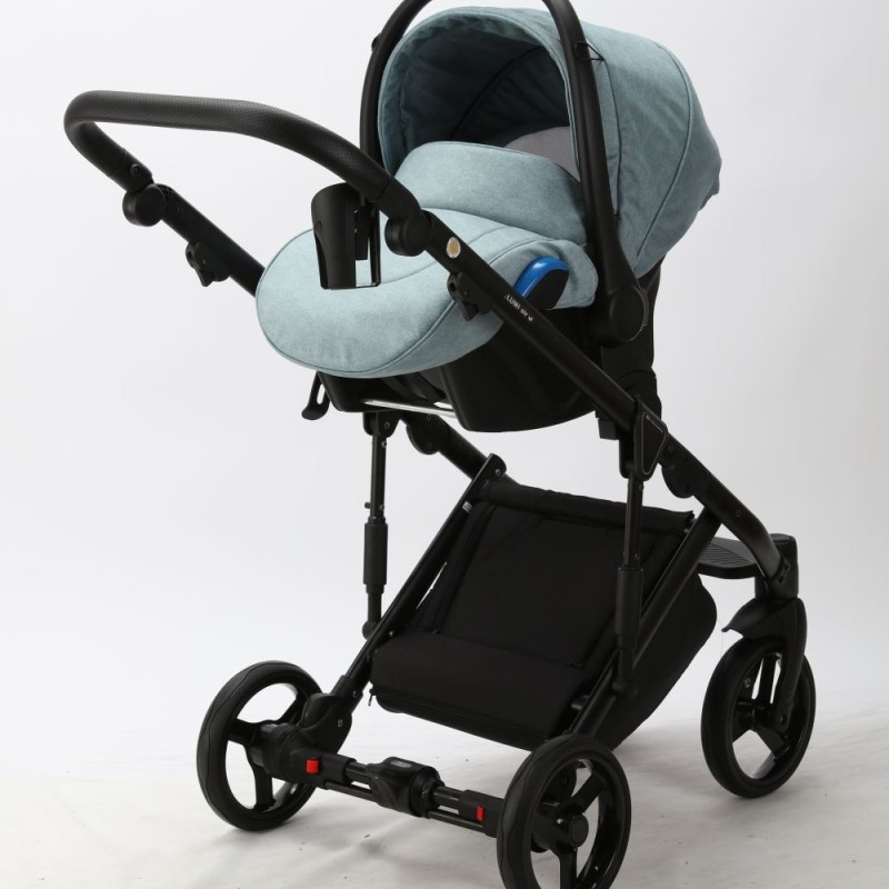 Carucior 3 in 1 Lumi Air Adamex Blue Flowers FL4