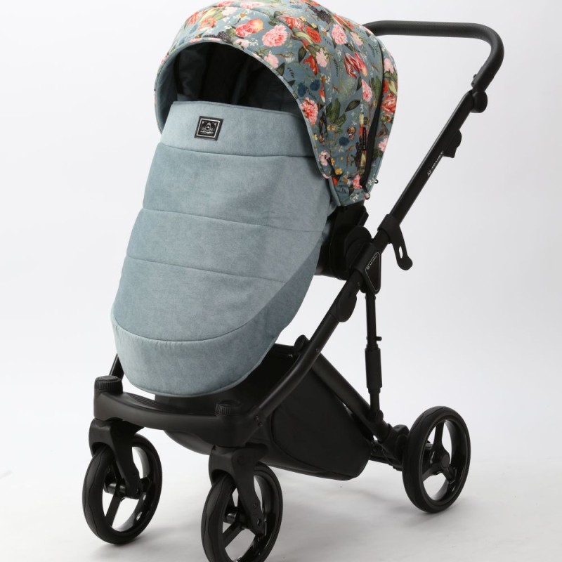 Carucior 3 in 1 Lumi Air Adamex Blue Flowers FL4