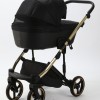 Carucior 3 in 1 Lumi Air Adamex Deluxe Black Gold PS569