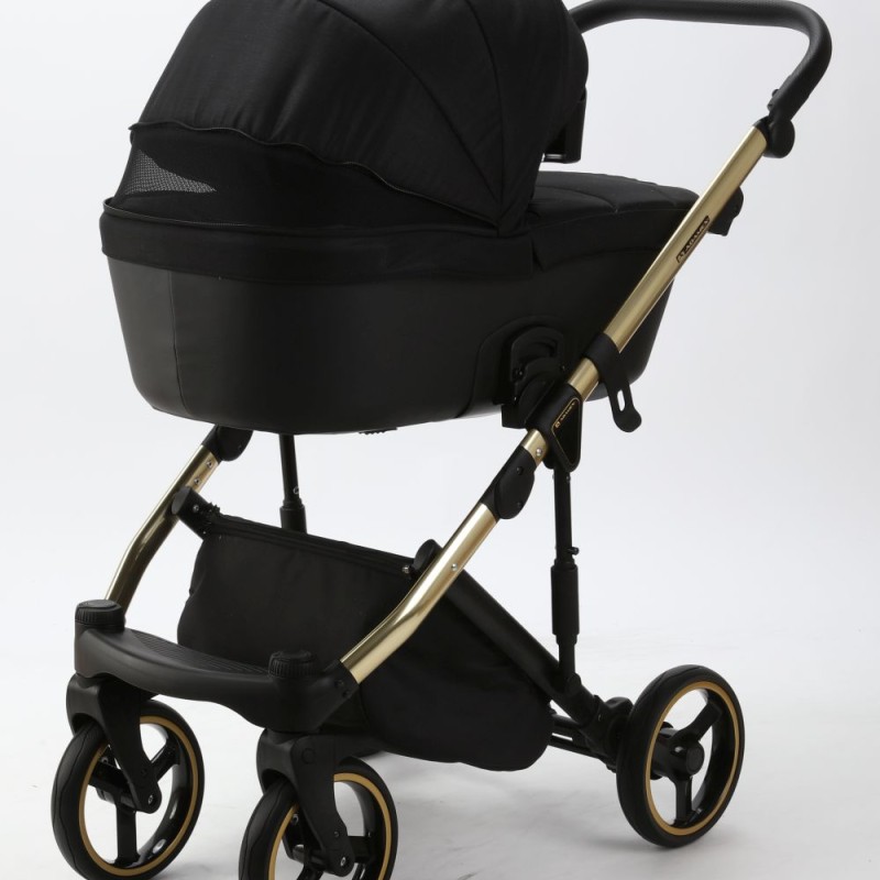 Carucior 3 in 1 Lumi Air Adamex Deluxe Black Gold PS569
