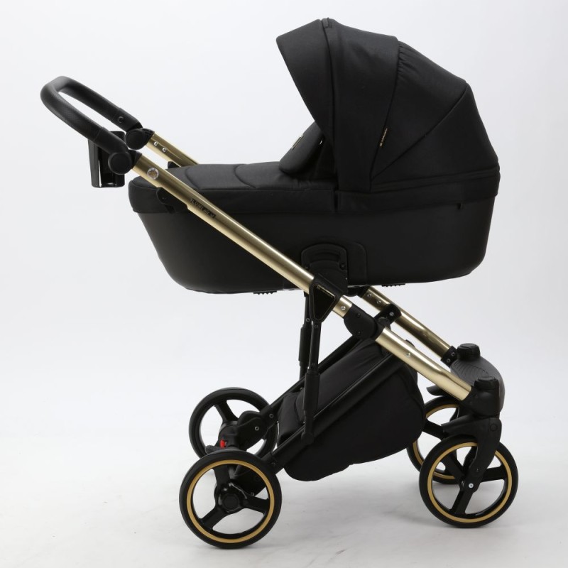 Carucior 3 in 1 Lumi Air Adamex Deluxe Black Gold PS569
