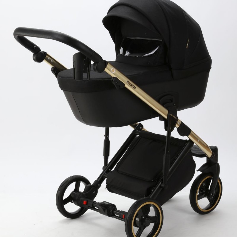 Carucior 3 in 1 Lumi Air Adamex Deluxe Black Gold PS569