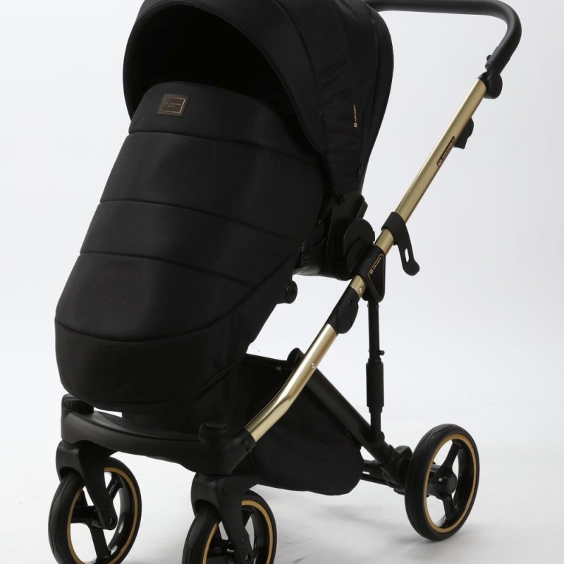 Carucior 3 in 1 Lumi Air Adamex Deluxe Black Gold PS569